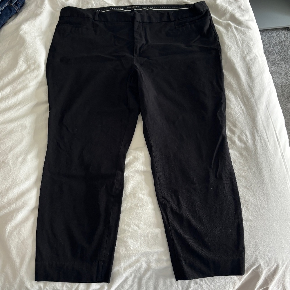 Banana Republic 'Sloan' black dress pants